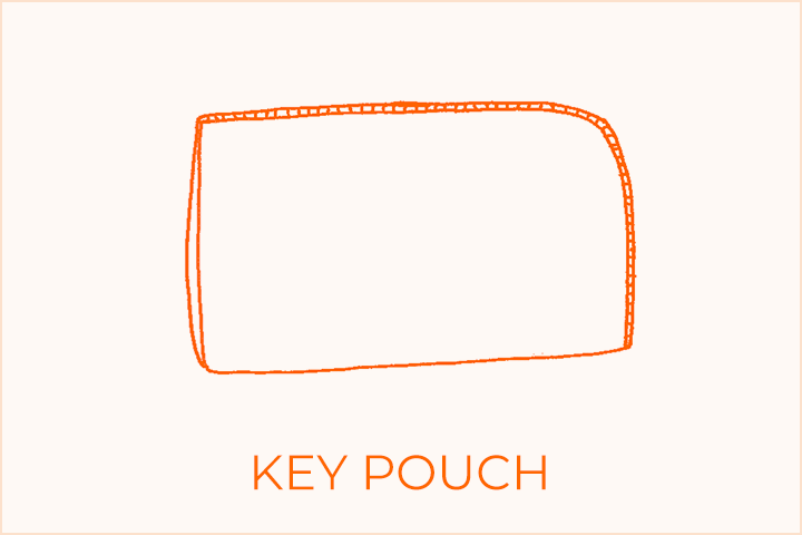 KEY POUCH